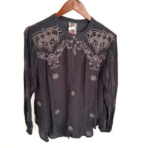 Johnny Wash Heidine Blouse Size Small